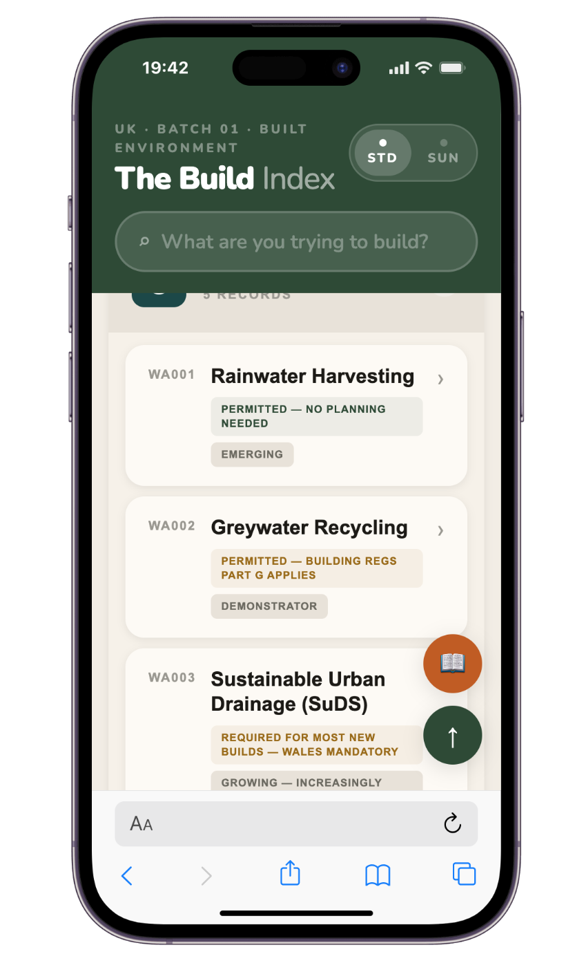 Build GD finder (secondary) — screen 2